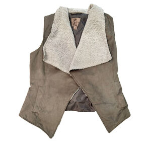 Blue Bird Women’s Suede Vest Size Small